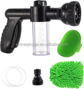 בלחץ גבוה צינור גינה נחיר מרסס עם סבון Dispenser מים אקדח שלג קצף רכב מכונת כביסה עבור דשא גן צינור זרבובית - Product Image 2