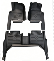 Accessoires de voiture, tapis universels en caoutchouc, tapis de sol 5D imperméables, tapis de voiture personnalisés pour Toyota Hilux Revo Vigo LHD