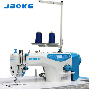 Nouvelle machine à coudre industrielle informatisée à plat, haute vitesse, avec fonctions de coupe automatique, inverser et levage, point noué, facile à utiliser, en fer. - Product Image 2