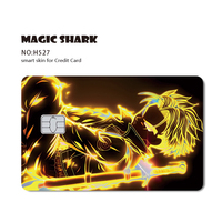 Autocollants pour cartes de débit Kingareal en gros, de haute qualité, amovibles, imperméables, avec des motifs personnalisés, petits, brillants, holographiques