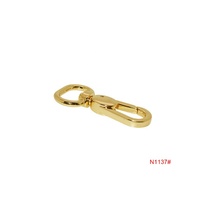 Mousqueton métallique 20*52mm pour collier de chien, accessoires de maroquinerie, vente en gros tendance