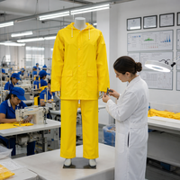 Vêtements de travail pliables, légers, imperméables, coupe-vent, écologiques, en polyester PVC, pour hommes adultes, pour le camping, la moto et les activités de plein air