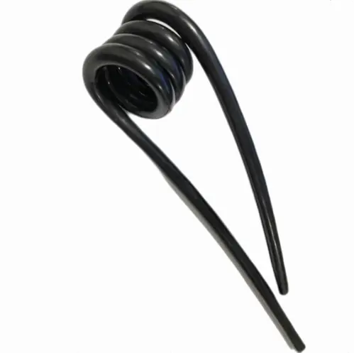 Multi-specificazione nero lucido rame 2 nucleo cavo di alimentazione PU/PVC spirale cavo cavo assemblaggio per apparecchiature elettriche