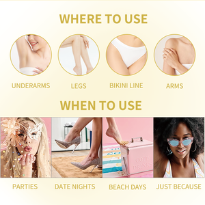 Crème dépilatoire <span class=keywords><strong>intime</strong></span> pour femmes, gel dépilatoire indolore, crème dépilatoire pour poils pubiens, aisselles, parties intimes - Product Image 6