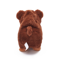 Peluche ours marron mignon, jouet en peluche doux, poupée ours, oreiller à câliner pour enfants, décoration de la maison, cadeau d'anniversaire pour enfants