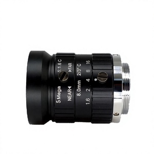 Objectif industriel 8 mm, 5 MP, 2/3'', monture C, faible distorsion, objectif de vision industrielle pour caméras industrielles M1001 - Product Image 3