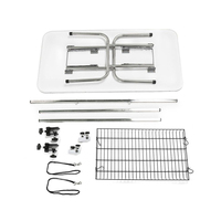 Table de toilettage pour animaux de compagnie pliable de grande taille, antidérapante et portable