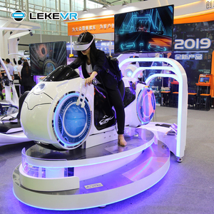 Leke <span class=keywords><strong>VR</strong></span> อุปกรณ์สวนสนุกจำลองการแข่งรถเสมือนจริงในร่ม/กลางแจ้งสำหรับรถจักรยานยนต์อาร์เคดเกม <span class=keywords><strong>VR</strong></span> ไฟเบอร์กลาส - Product Image 4