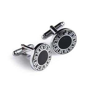Promotion Gifts Make Custom <b>Cufflinks</b> Men Shirts Double Plating Silver <b>Cufflink</b> - Product Image 1