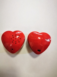 Hình Trái Tim Ghi Nhịp Tim Âm Thanh Giọng Nói Âm Nhạc Chip Hộp Nút Mô-đun Ghi Âm Cho Đồ Chơi Sang Trọng, Thú Nhồi Bông, Búp Bê Và Đứa Trẻ - Product Image 4