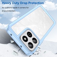 Étui de protection transparent en acrylique de luxe pour Honor 200 Smart X7C X9C 300 Ultra X40 Magic 5 Lite, coque de téléphone antichoc