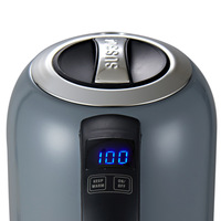 Bouilloire électrique sans fil en acier inoxydable 304 de 1,7 L, 1500 W, chauffe rapide, contrôle numérique, arrêt automatique, affichage LED isolé, K013