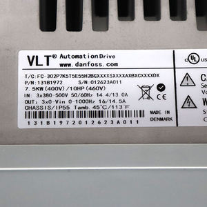 อินเวอร์เตอร์ 131B1972 รุ่น FC-302P7K5T5E55H2BGXXXXSXXXXAXBXCXXXXDX VLT FC-302 Automationdrive FC302 VFD 131B1972 ของแท้ใหม่ - Product Image 3