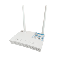 Vente CHAUDE Modem-Routeur WiFi XPON EPON GPON GM220S d'Occasion Bande Unique 2.4G 1GE+3FE avec Support de Personnalisation du Logo FTTH ONU ONT
