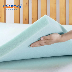 Nhà Máy Giá Chậm Phục Hồi Bộ Nhớ Bọt Nệm Topper Chất Lượng Cao Nệm Topper Gói Trong Một Hộp - Product Image 1