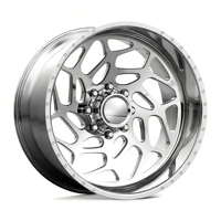Jantes forgées de luxe 24x14 Super Single 5X139.7 8x170 8x165.1 8x180, jantes personnalisées pour roues à rebord profond polies 20 22 24 26 pouces