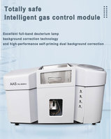 Spectromètre d'absorption atomique WEIAI Flame AAS 190-900nm pour l'analyse des métaux lourds dans les minerais, l'or, les aliments, les engrais et les sols