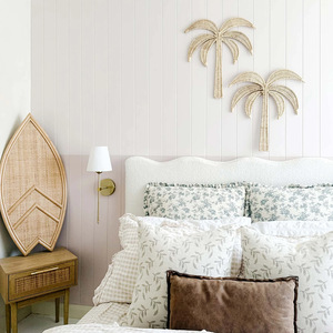 Adorno de Pared de Ratán con Forma de Árbol de Coco, Hecho a Mano, Decoración para el Hogar, Sala de Estar, Dormitorio - Product Image 4