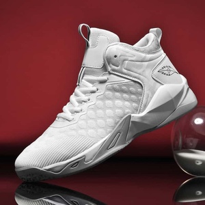 Último Estilo, Mejor Calidad, Transpirables, Zapatillas Deportivas de Malla de Caña Alta para Hombre, para Correr y Baloncesto, Venta al por Mayor de Fábrica, Baratas - Product Image 3