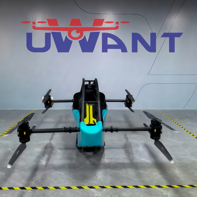 New Uwant Eagle PRO Evtol Electric Manned Ultralight Aircraft Battery Power Foldable Design 100Km/h Speed 4K Camera Autopilot