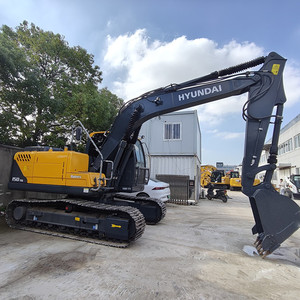 รถขุดไฮดรอลิก Hyundai 150lc-9s เครื่องยนต์ Cummins 15 ตัน ขายดี พร้อมมอเตอร์ ความเร็วสูงสุด 37 กม./ชม. เหมาะสำหรับงานในเมือง - Product Image 4
