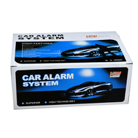 Offre Spéciale : Alarme Antivol Voiture 12V avec Télécommande, Cadre Métallique, Anti-Agression, Coupure Moteur et Alarme Vibrations