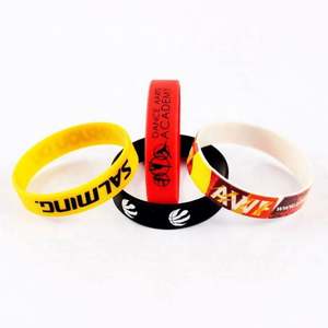 Pulseras de Silicona Grabadas en Relieve al por Mayor, Pulsera Delgada de Silicona y Goma - Product Image 3
