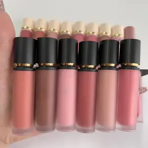 Vegan Lipstick DIY Private Label Tube Lipgloss Cruelty Free Vegan Matte Lipstick Clear Lip Gloss