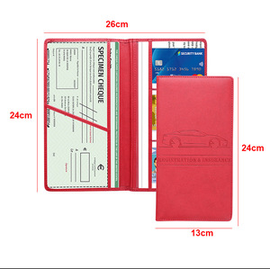 Accesorios para Vehículos con Logotipo Personalizado, Porta Licencia de Conducir con Cierre Magnético, Carpeta de Cuero PU para Registro y Seguro del Automóvil - Product Image 5