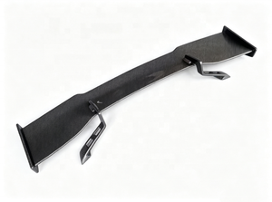 Ailerons arrière pour <span class=keywords><strong>Audi</strong></span> R8 TT A4 A6 A7 A8, grande aile GT, vente directe d'usine, fibre de carbone de haute qualité - Product Image 2