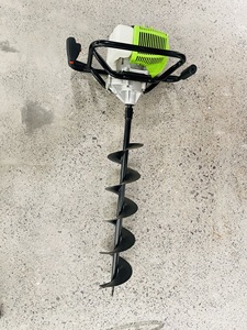Machine à tarière à essence industrielle OEM 2 temps 52cc, équipement de forage, forets de 100/200/300 mm pour trous de poteaux de clôture, plantation - Product Image 1