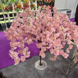 Décorations pour événements de mariage, arbre de table, cerisier artificiel blanc, rose, rouge, arbre de cerisier d'intérieur et d'extérieur, arbre de cerisier de 4 pieds - Product Image 2