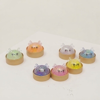 Jouets anti-stress en gros - Ensemble de jouets moelleux animaux mignons à remontée lente - Balles à presser anti-stress pour cadeaux de fête/cadeaux