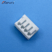 Connecteur LED SMT JINDA 1.5T-4-4Y 1.5mm 4 pas, boîtier de faisceau UL94-V2 pour câble vers carte, 1.0A 50V DC PCB 26~30AWG
