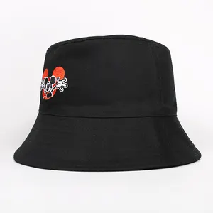 High Quality Bucket Hats With Embroidered Men Women Travel Sunscreen Cap Panama Fisherman Hats