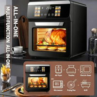 Four à friture sans huile intelligent 1500W, norme brésilienne (certifié INMETRO / menu tactile / plaque antiadhésive)