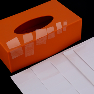 Bán buôn rõ ràng Vinyl PVC trong suốt vòng nhãn dán cho kích thước 15mm/20mm/25mm/30mm/35mm/40mm/50mm - Product Image 4