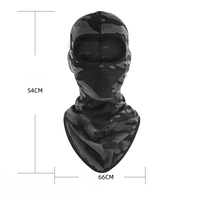 Balaclavas personnalisées de haute qualité avec logo, masque intégral pour le cyclisme en plein air, le ski, coupe-vent, balaclava d'hiver, imperméable, chapeau unisexe
