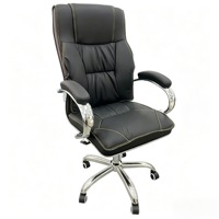 Chaises de bureau en cuir modernes et de haute qualité Ventes directes d'usine Hauteur pivotante réglable Convient aux patrons gestionnaires employés