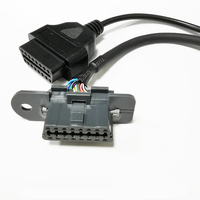 Extension de séparateur OBD2 OBD II Durable Y J1962 câble mâle à double prise femelle de remplacement pour le Diagnostic de voiture Volvo Land Rover