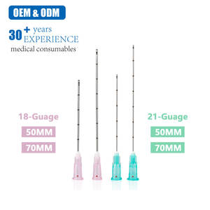 Microcánula de Punta Roma de Precisión para Rostro y Cuerpo, 21G 22G 23G <span class=keywords><strong>25G</strong></span> <span class=keywords><strong>50mm</strong></span> 70mm - Product Image 4