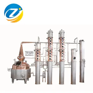 Distillazione in lotti dell'attrezzatura di distillazione del distillatore dell'alcool ZJM 1000L