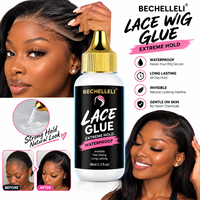 Colle pour perruques Lace Front personnalisée sous marque privée, résistante à l'eau, forte tenue pour usage domestique, produits d'entretien des perruques, OEM ODM MOQ, logo personnalisé