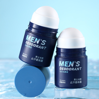 Déodorant roll-on pour homme, menthe fraîche, fraîcheur longue durée et contrôle des odeurs 24h/24