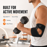 Attelle de soutien du coude ajustable pour la musculation et les activités sportives