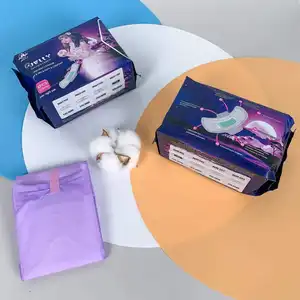 Компрессы toallas femeninas sanitarias de algodon de alta calidad para mujeres de precio barato con tela