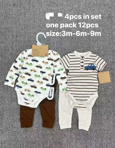 Set di Abbigliamento per Neonati all'Ingrosso, Set Comodo per Bambina e Bambino, Set di 4 Pezzi per Neonati - Product Image 3