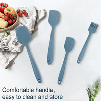 Haute qualité sans BPA crème beurre grattoir résistant à la chaleur Silicone spatules ustensile de cuisine pour la cuisson et pâtisserie outils