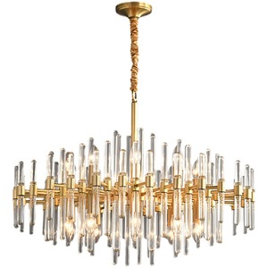 Lustre de plafond à double fixation en cuivre massif anti-corrosion de haute qualité pour villa, <span class=keywords><strong>salon</strong></span> et chambre à coucher - Product Image 5