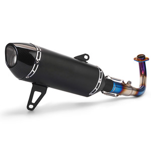 Sistema de <span class=keywords><strong>Escape</strong></span> XMAX300 <span class=keywords><strong>para</strong></span> Scooter Yamaha XMAX250 <span class=keywords><strong>XMAX</strong></span> <span class=keywords><strong>300</strong></span> 2017-2024, Kit de <span class=keywords><strong>Escape</strong></span> <span class=keywords><strong>para</strong></span> Motocicleta, Colector, Silenciador Deportivo Yoshimura R77 - Product Image 1